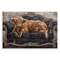 Stupell Industries Cozy Couch Highland Cow Wall Plaque, design by Tina LeCour